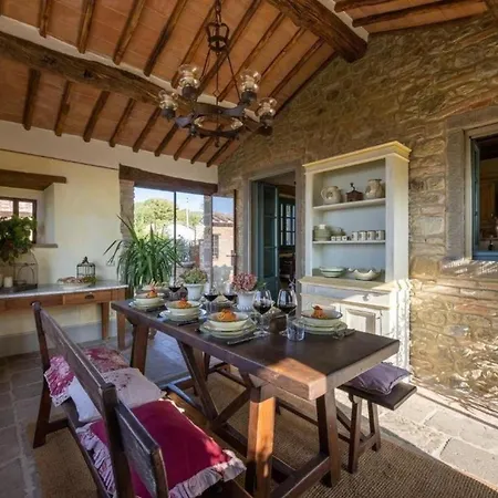 In Mit Terrasse, Garten Und Grill Apartment Cortona